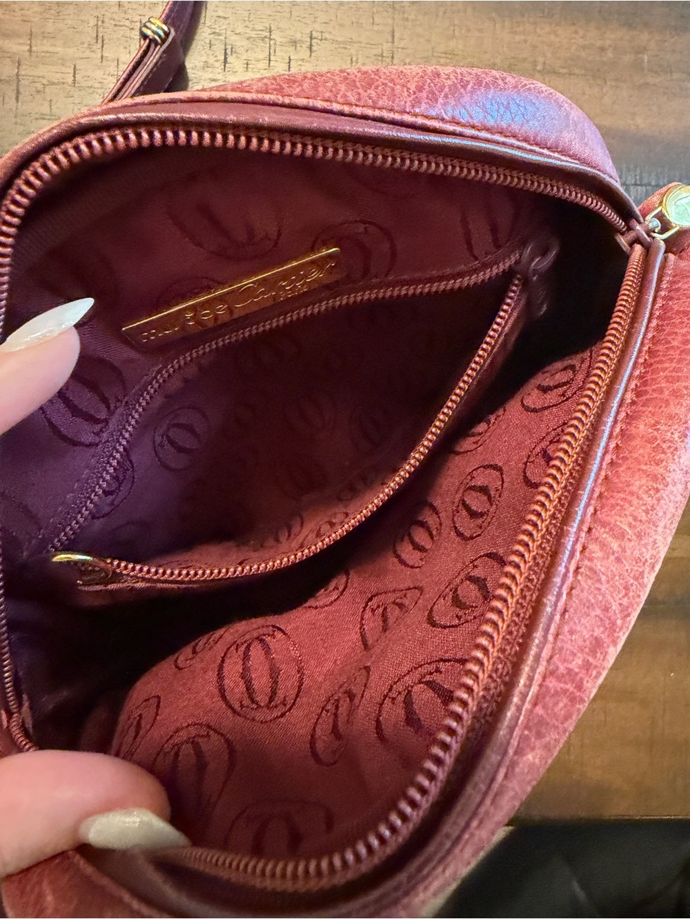 Vintage Cartier- Must de Cartier- Crossbody Bag - Picture 3 of 13